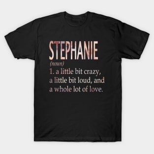 Stephanie Girl Name Definition T-Shirt